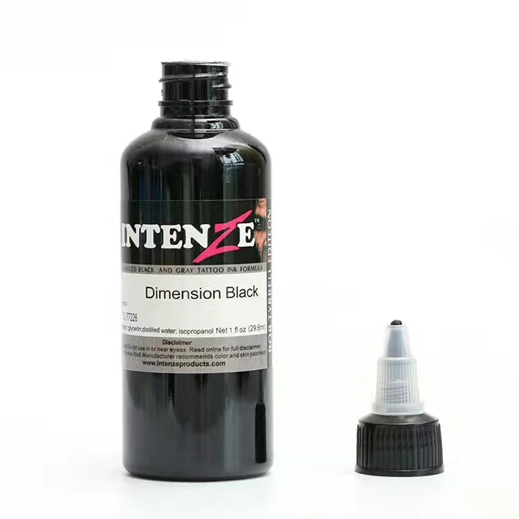 Wholesale 1pcs Tattoo Ink Black Permanent Makeup Pigment Microblading Micro Pigmentation Pigments for Body Paint Tattoo Color