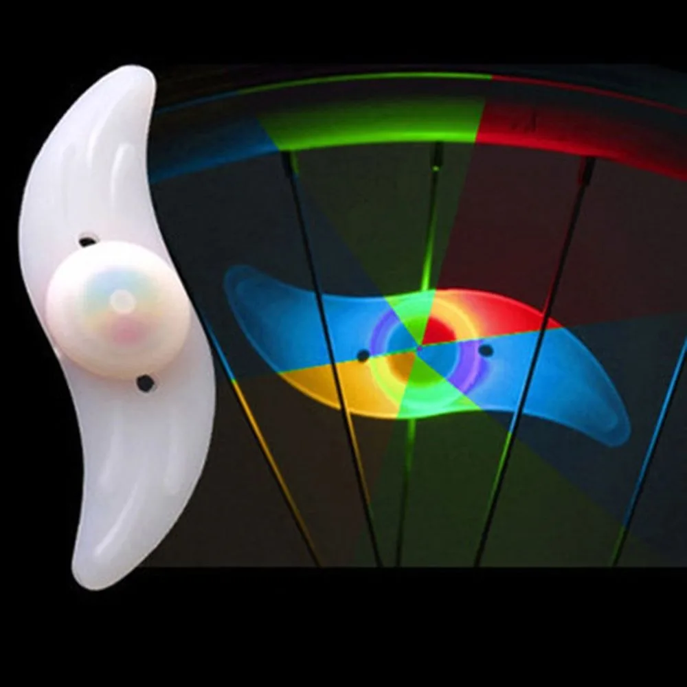 1 шт велосипед лампа на спицы Велоспорт запасами ивовых деревьев светодиодный