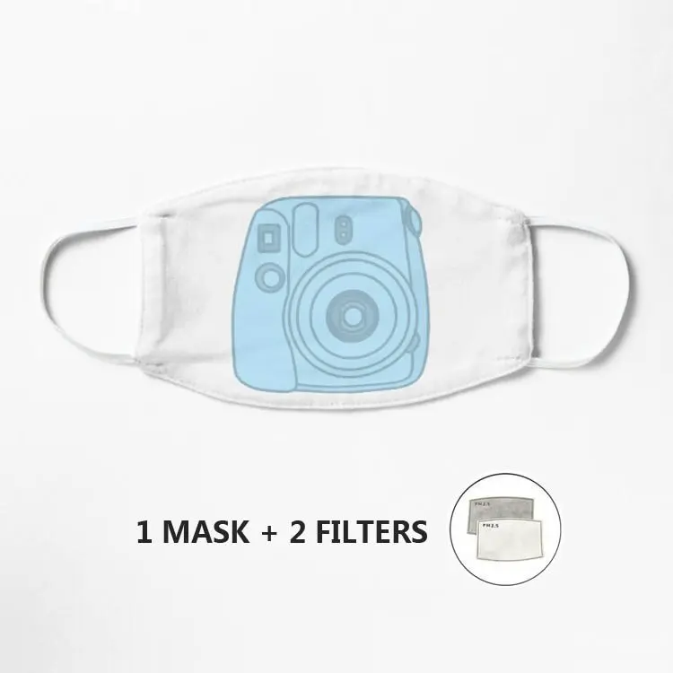 

Синий маска против пыли маска для лица из хлопка Mascarilla мультфильм уход за кожей лица многоразовый тканевый Анти-пыль маска