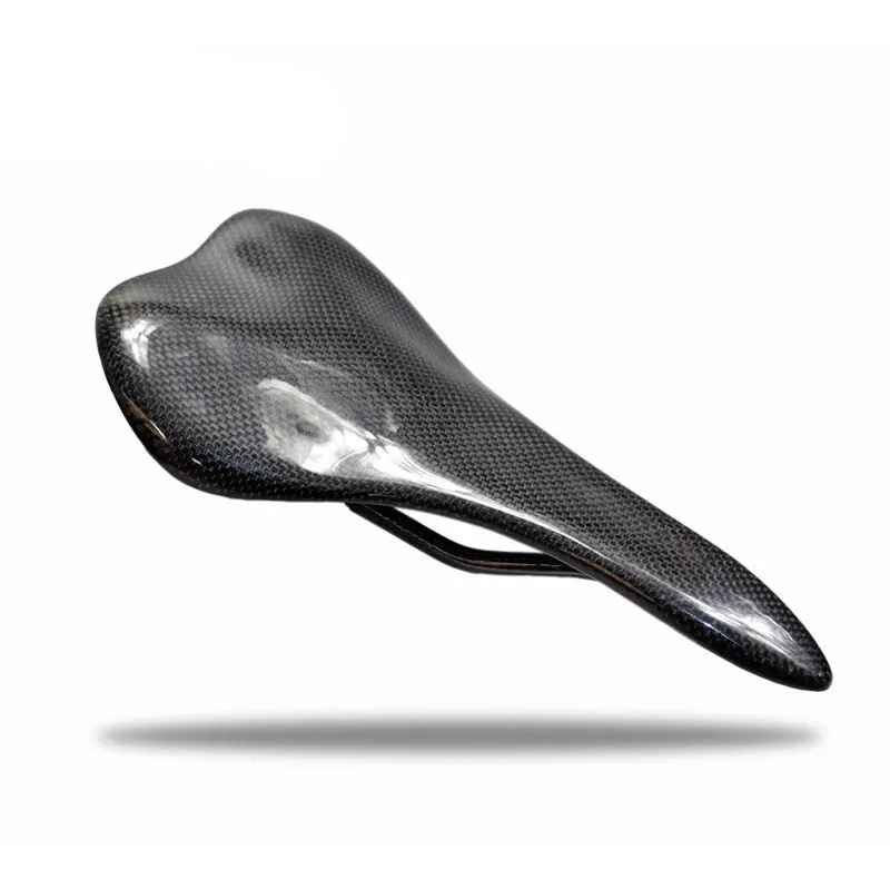 

2020 full carbon fiber bicycle seat / seat / road bike saddle seat / carbon saddle 270 * 130 mm 105G without standard black