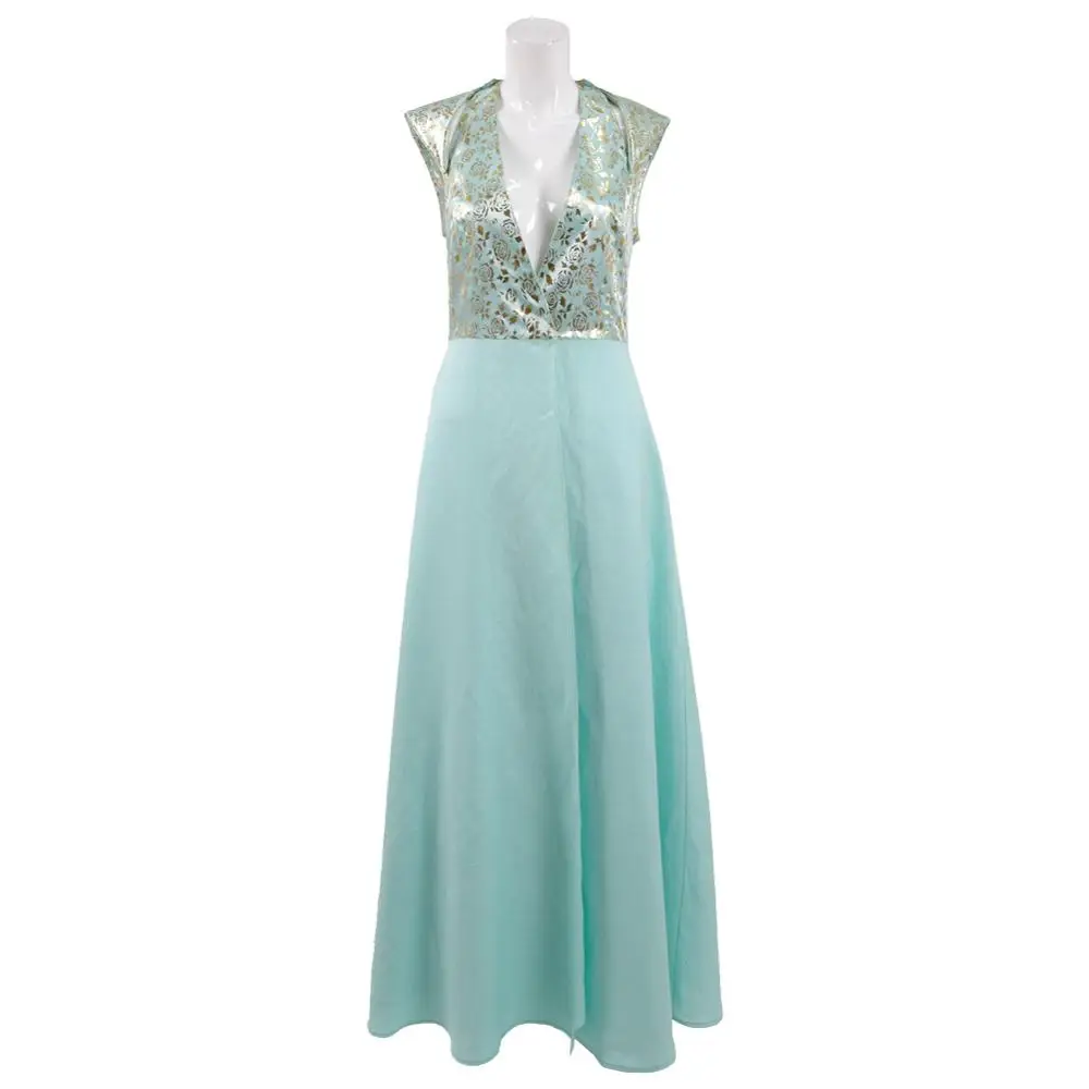 

Женский костюм Cossky Margaery Tyrell, синее платье, костюм для косплея