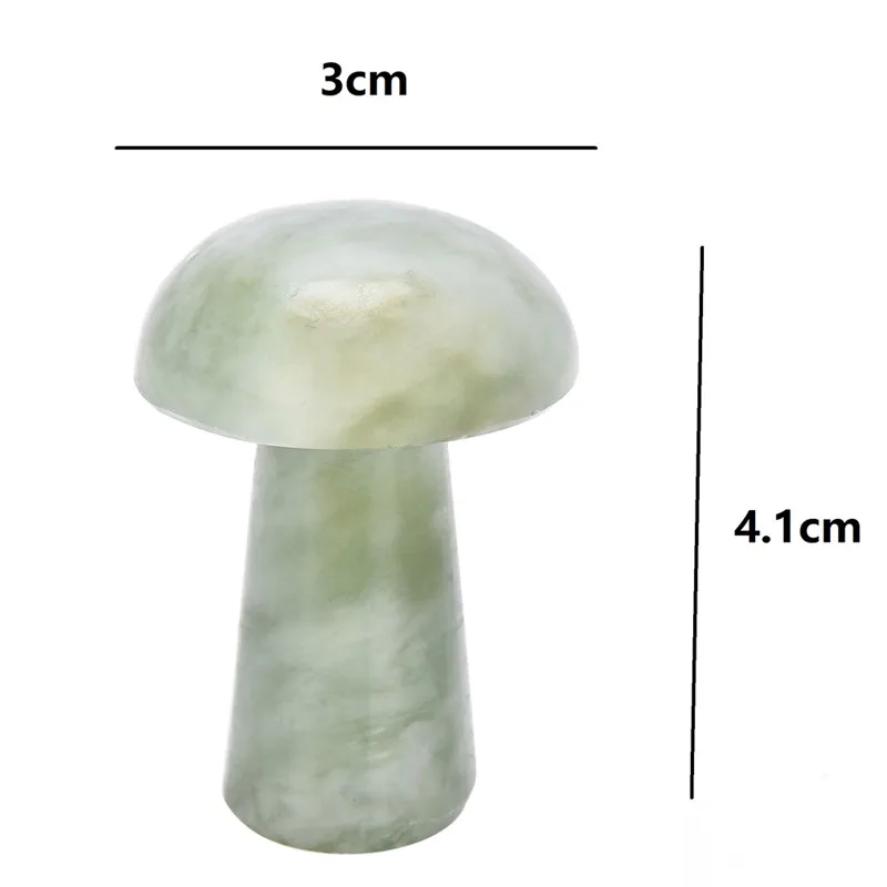 

Mushroom Jade Roller Therapy Natural Jade /Bian-Stone Facial Neck Body Healing Slimming Massager Rose Quartz Lift Skin Tools