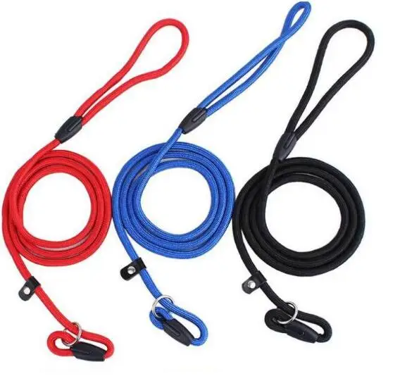 Нейлоновый шнур для собак шепот дрессировки красный синий черный цвет | Дом и сад