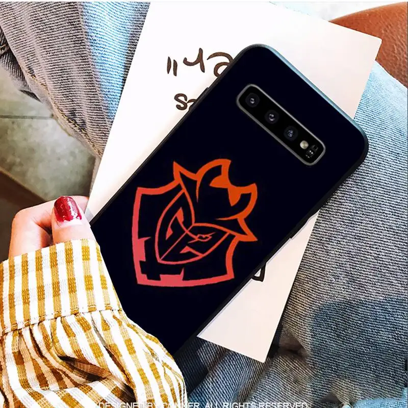 

G2 Esports Club TPU Soft Silicone Phone Case For Samsung S9 10 20 Plus Note 9 10 10plus 20 Ultra A20 21s J7 Plus 8