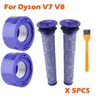 Набор запасных фильтров для пылесосов, предварительные фильтры, фильтры для беспроводных пылесосов Dyson V7 V8 Absolute Animal