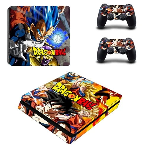 NO.9 HOMEREALLY Ps4 тонкая кожа Dragon Ball сын Goku vegeta Классическая наклейка для sony Playstation 4 тонкая консоль и контроллер - Цвет: NO.9