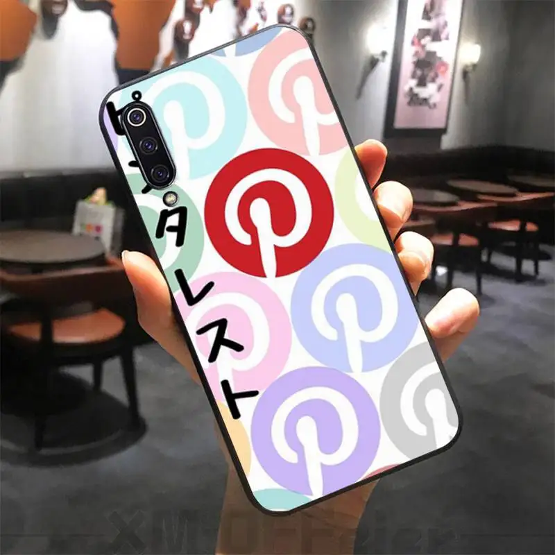 

Pinterest Logo Phone Case For Xiaomi Mi 9 9T CC9 CC9E 8 SE Pro A2 Lite 6X 5 A3 A1 Max Mix 2 3