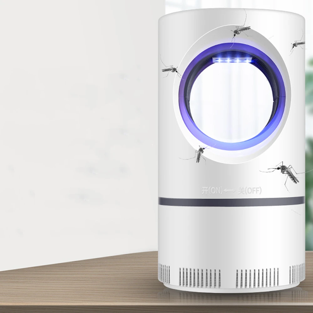 Светодиодный УФ ловушка для насекомых ночсветильник отпугивания комаров мух