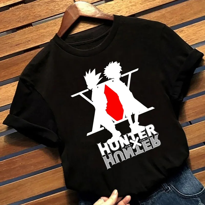 

Модная рубашка Hunter x Hunter с коротким рукавом, повседневная одежда, Топ