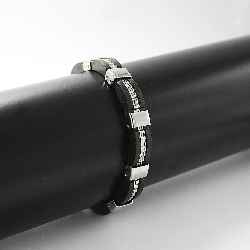 Крутые Мужские Силиконовые байкерские велосипедные мотоциклетные цепи мужские