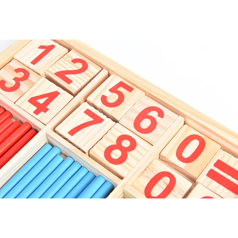 SZ паровые игрушки Монтессори математические Развивающие деревянные для детей