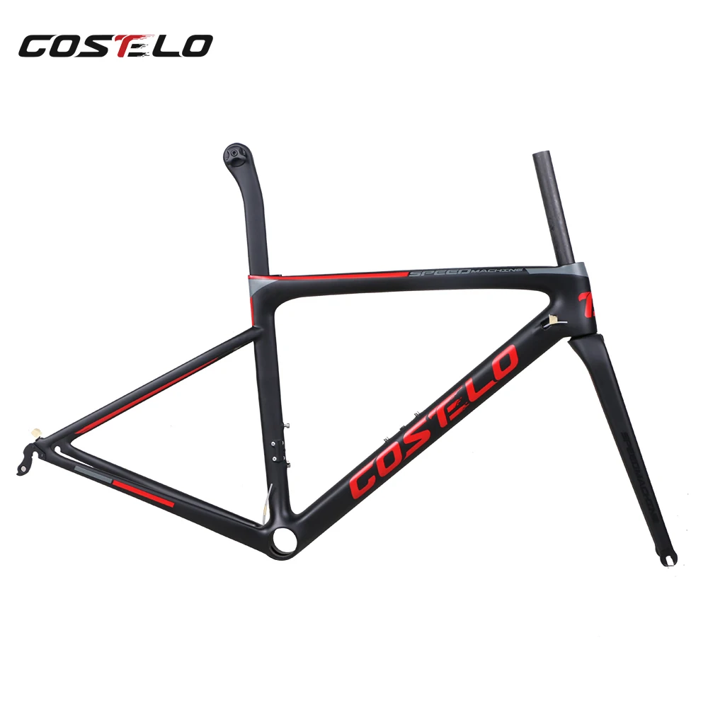 790g диск Costelo Speedmachine 2 0 ульсветильник Кая углеродная рама для дорожного велосипеда
