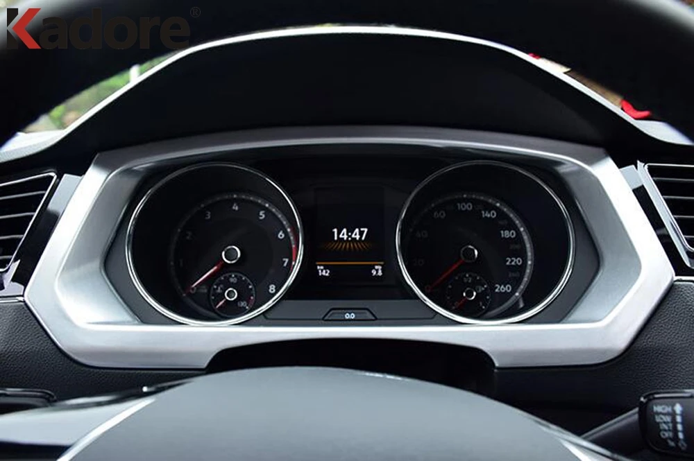 Аксессуары для интерьера автомобиля VW VWkswagen Tiguan MK2 2017 2018 2019 ABS матовая Центральная