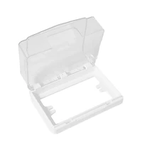 socket waterproof case household transparent concealed switch panel splash box office room american socket waterproof cover