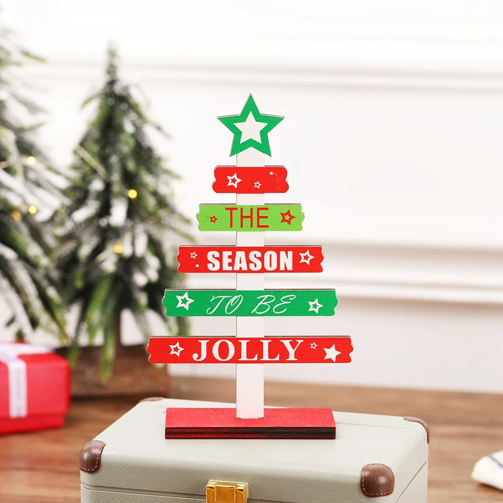 2019 Декор рождественской елки Деревянные Подвески подвесные украшения