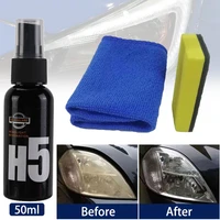 50ml car headlight repair agent tool kit maintenance retreading agent auto clean repair fluid restoration car cleaning agent