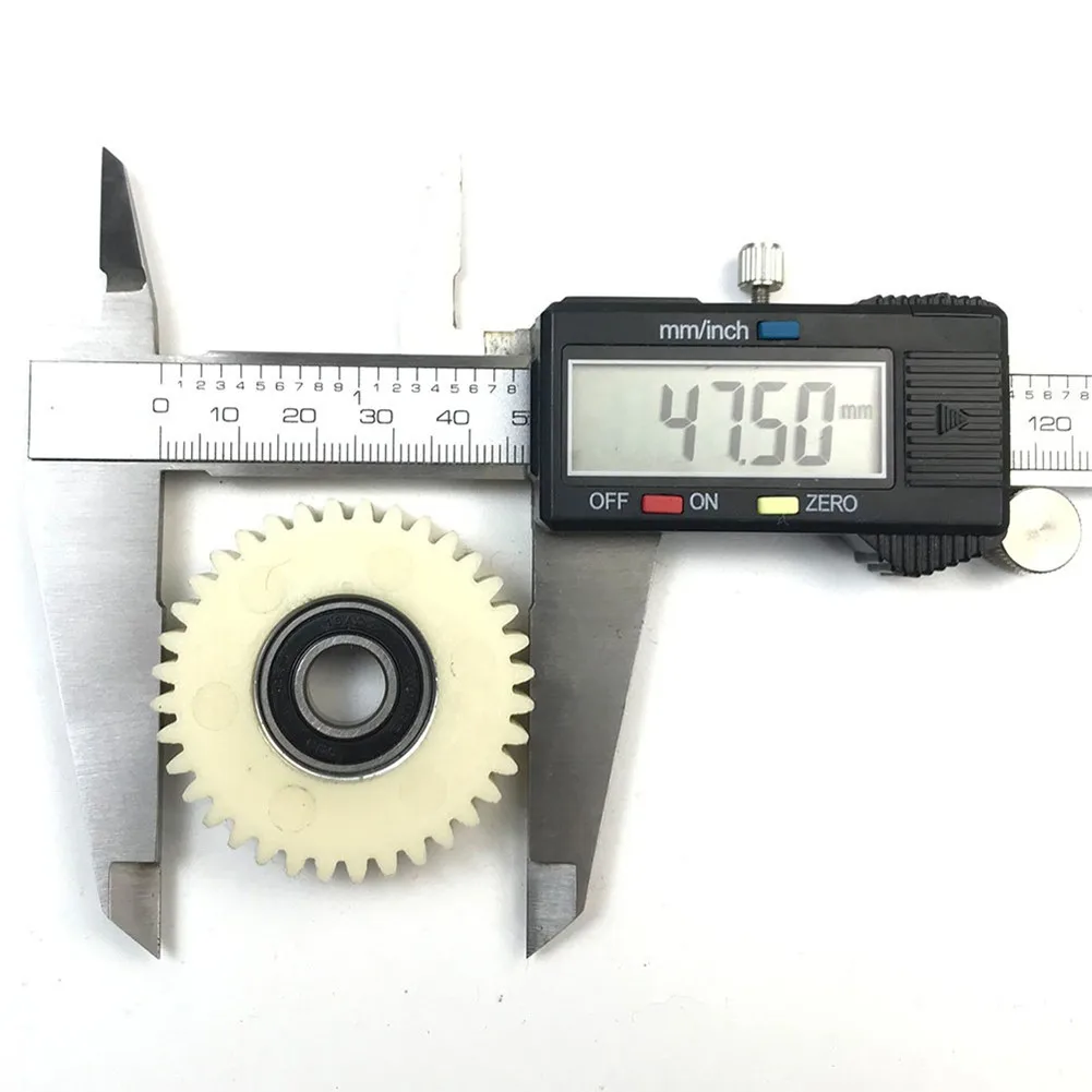 

1Pcs 100% Brand New And High Quality Electric Bike Bicycle 36T Steel Motor Gear For Bafang Motors White 47.5*13.5mm(Approx)