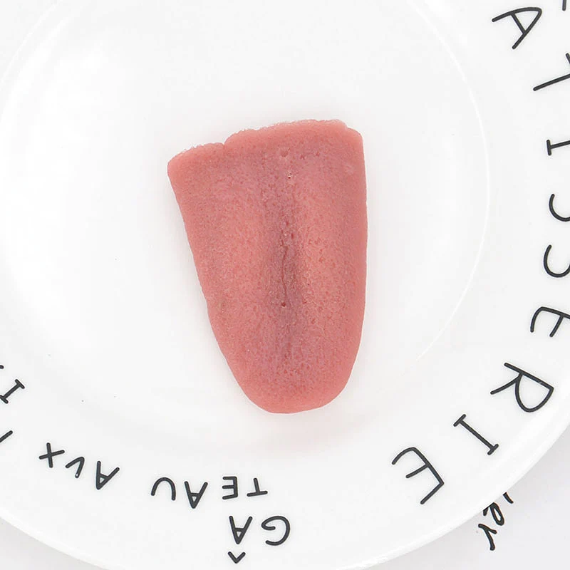 Смешной искусственный язык на Хэллоуин игрушка гибкая симулятор розыгрыша