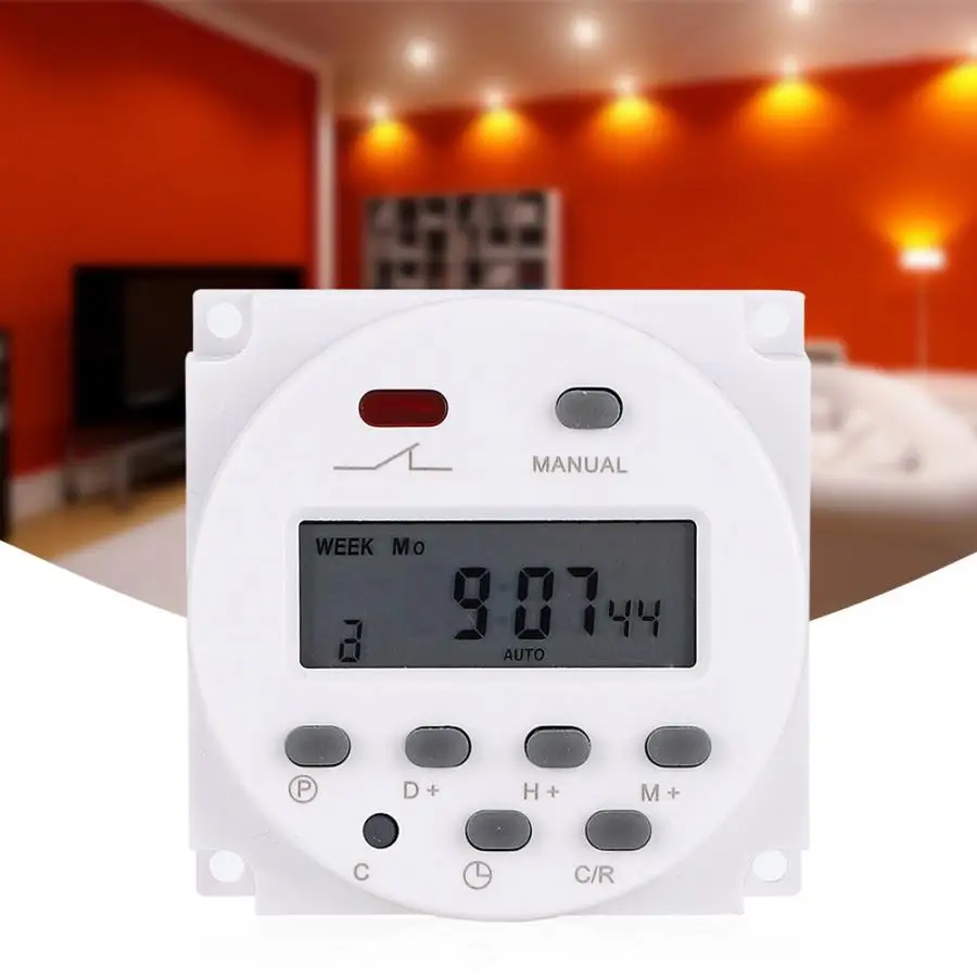 Еженедельный таймер устройство управления включением и выключением