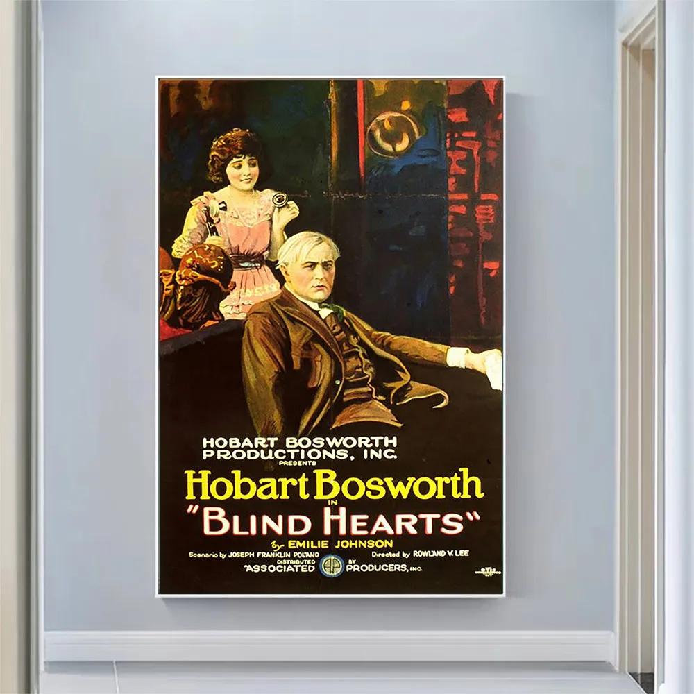 

V2748 Blind Hearts Vintage Classic Movie Wall Silk Cloth HD Poster Art Home Decoration Gift