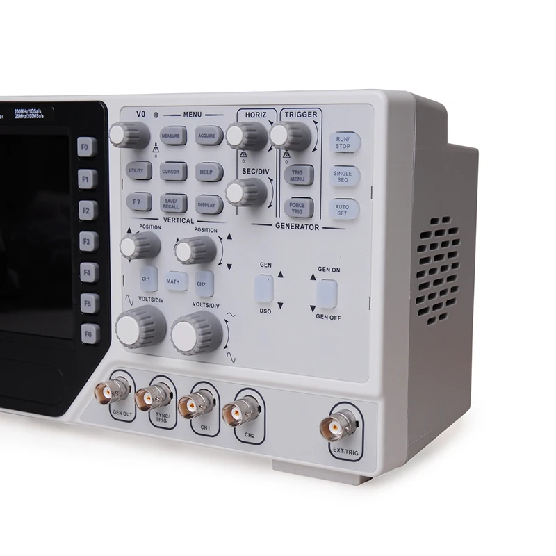 Осциллограф Hantek DSO4202C 2 канала 20 МГц Usb произвольная форма сигнала 1 Гвыб/с Частота