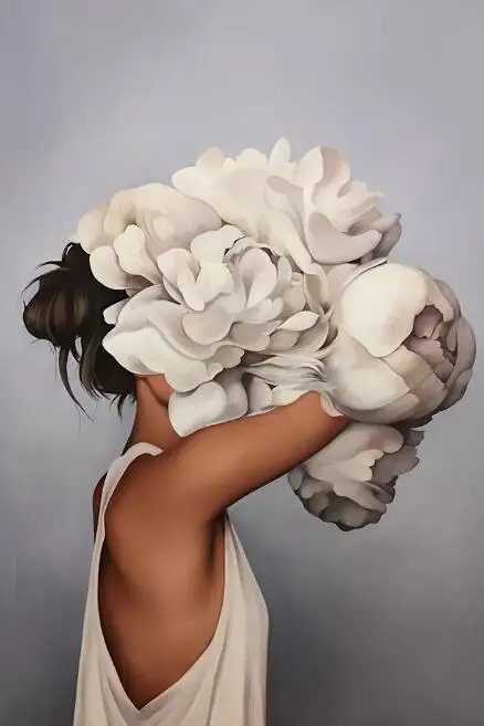 

Живопись на холсте PANTINGART "Скандинавский цветок"