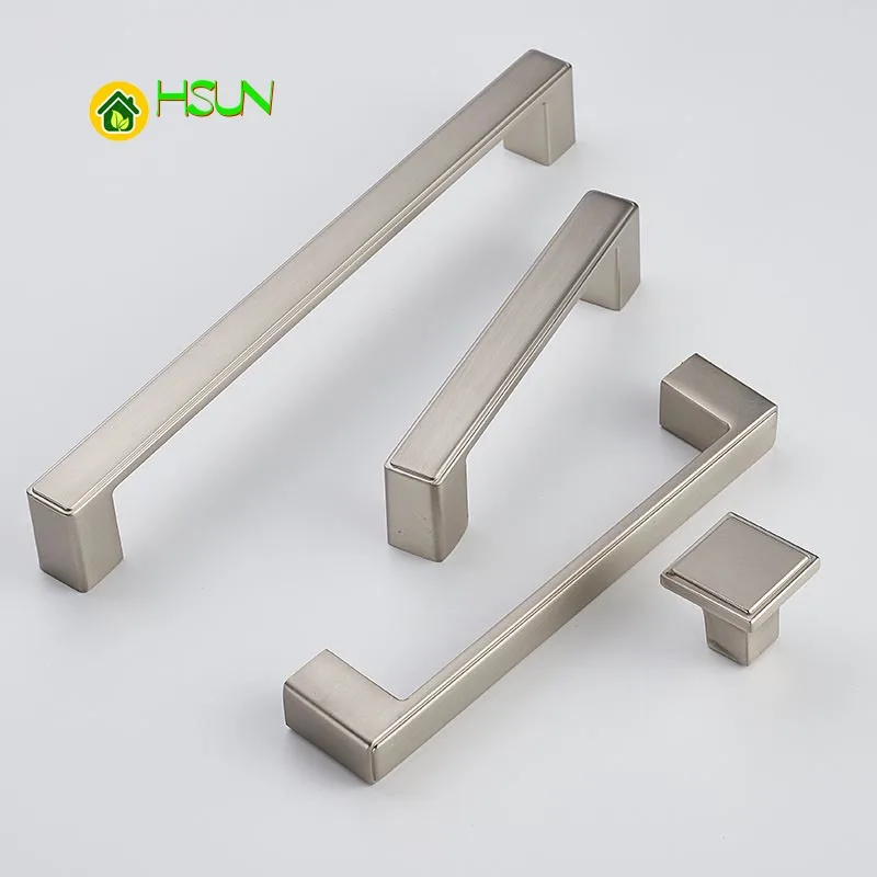 Металлическая мебель ручка ящика шкафа цинка Кухня шкаф комод дверные