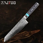 XITUO 8-дюймовый поварский Ножи высокое качество дамасский VG10 лезвия Профессиональный японский Кухня Ножи Кливер кирицукэ с Ножи крышка