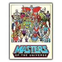 masters of the universe metal sign plaque 80s retro postermetal retro sign vintage sign tin 8x12 inch