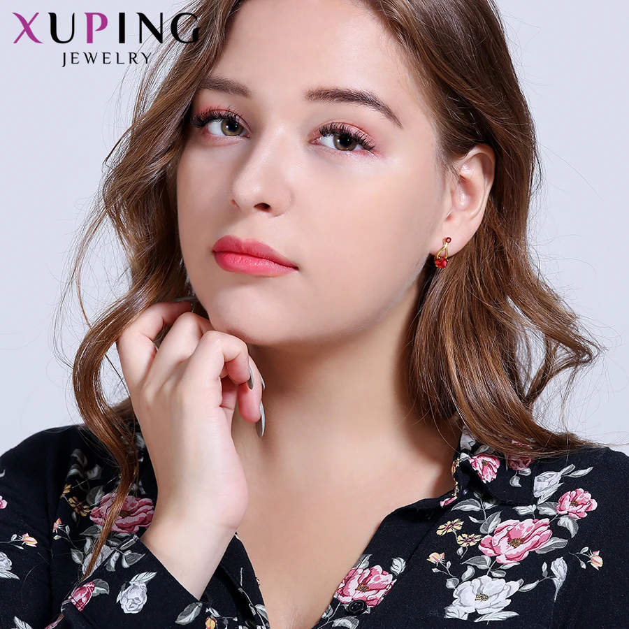 Xuping серьги Специальный дизайн Позолоченные новые ювелирные изделия для женщин Новое поступление высокое качество S29/204-28967