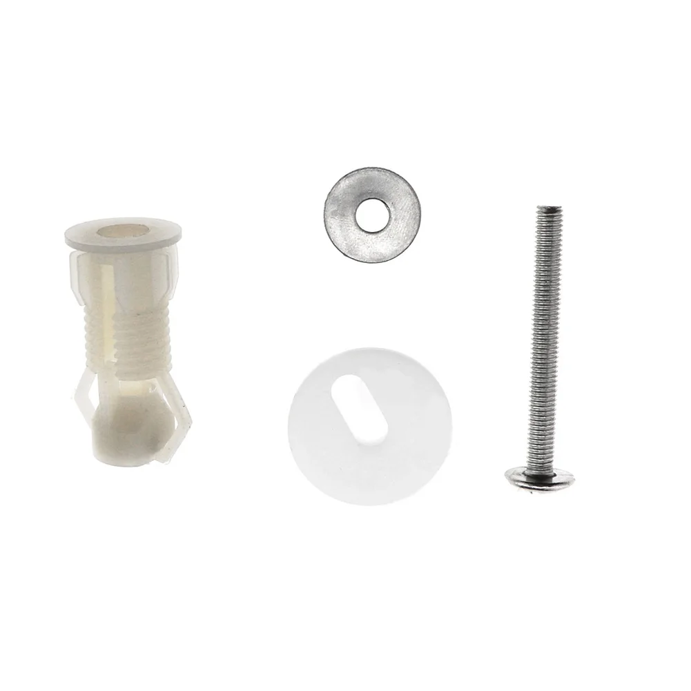 2 шт. винты для крышки унитаза верхняя фиксация 45 мм * 6 WC сиденье петли Крышка