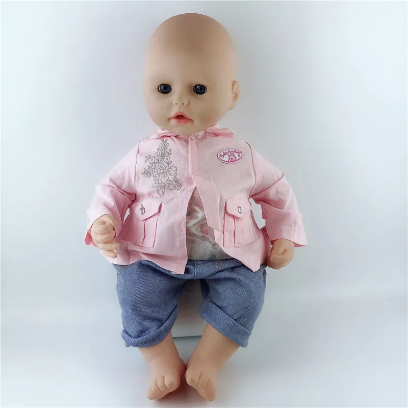 Красный комплект комбинезоны Одежда для куклы подходит размером 46 см/18nch лучший