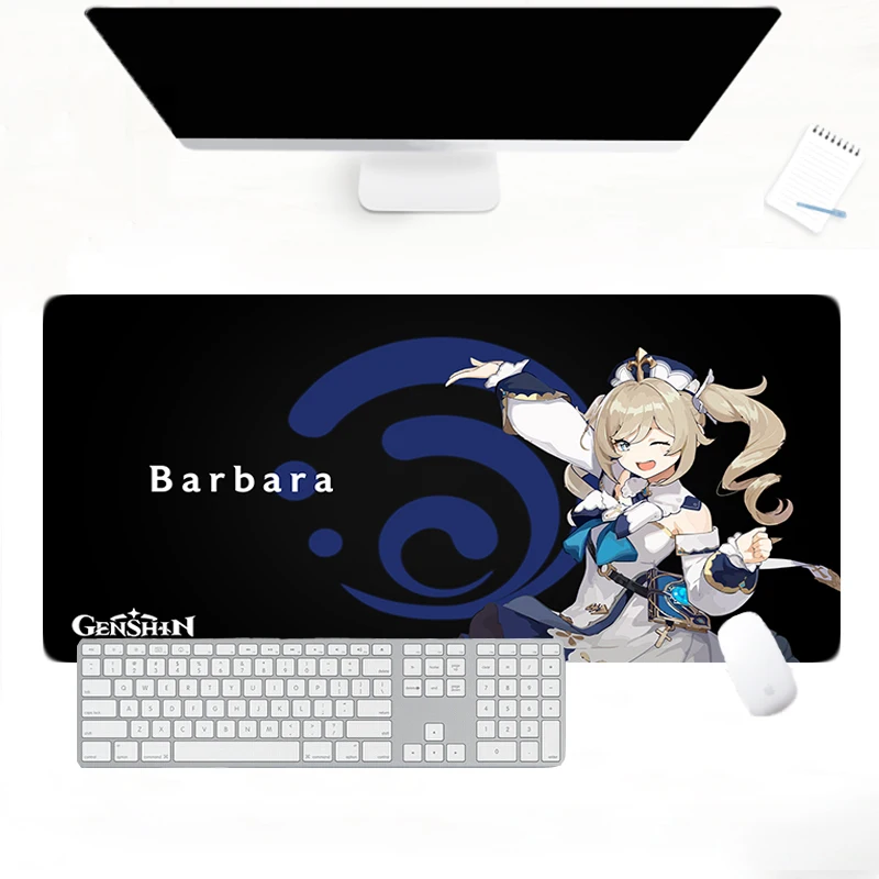 

Genshin Impact Mouse pad Gaming Accessories Decoracion Extend Game Desk Mousepad Office Professional Mouse Pad Game Keyboard Mat