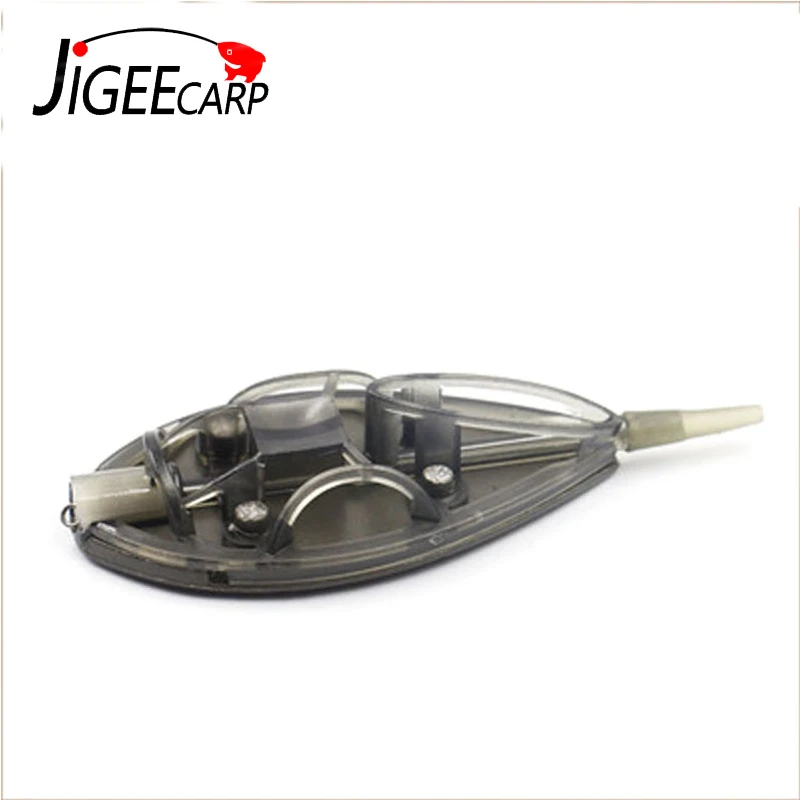 JIGEECARP 1 шт. Фидер для карпфишинга распределительная Платина свинец Pesca Фидер рыболовные аксессуары инструменты методы приманки рыболовный Карп фидер