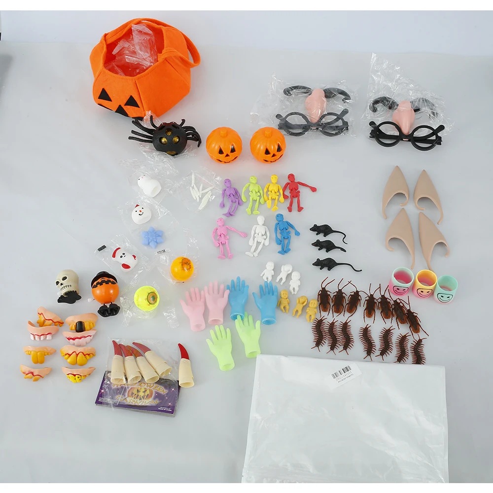 

Halloween Toys Bulk for Kids Assortment Novelty Halloween Party Favors Great Goody Bag Fillers Trick or Treating Decorations