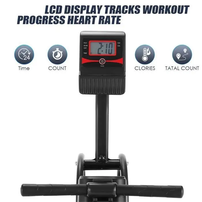 Регулируемый рядный складной магнитный Гребер тренажеры для тренировок