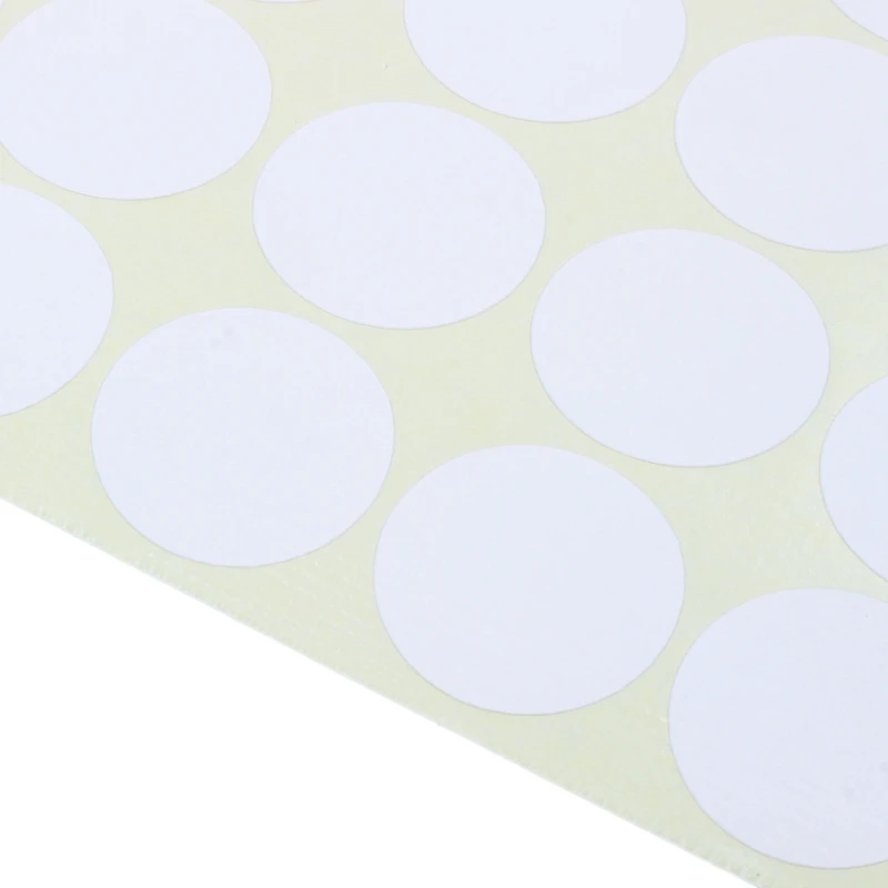 

19mm Circles Round Code Stickers Self Adhesive Sticky Labels White
