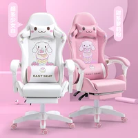 2021 new computer chair pink gaming chair office chair reclining chair racing chair girls bedroom furniture computer chair