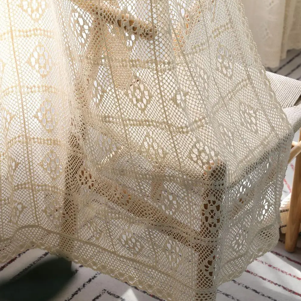 Хоббилан Ретро пропускающий полый занавес отделка крючком крюк цветок Северная