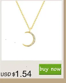 Розовое золото серебро Acero inoxible Joyeria Mujer цепочка из нержавеющей стали кристалл изогнутый полумесяц состояние мужчины t ожерелье женщины мужчины