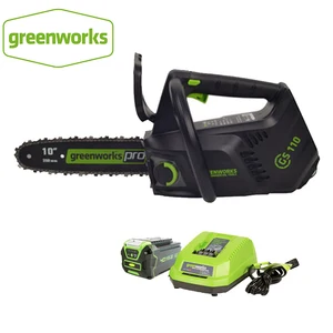Пила цепная Greenworks GD40TCS, 40 в, 25,4 см