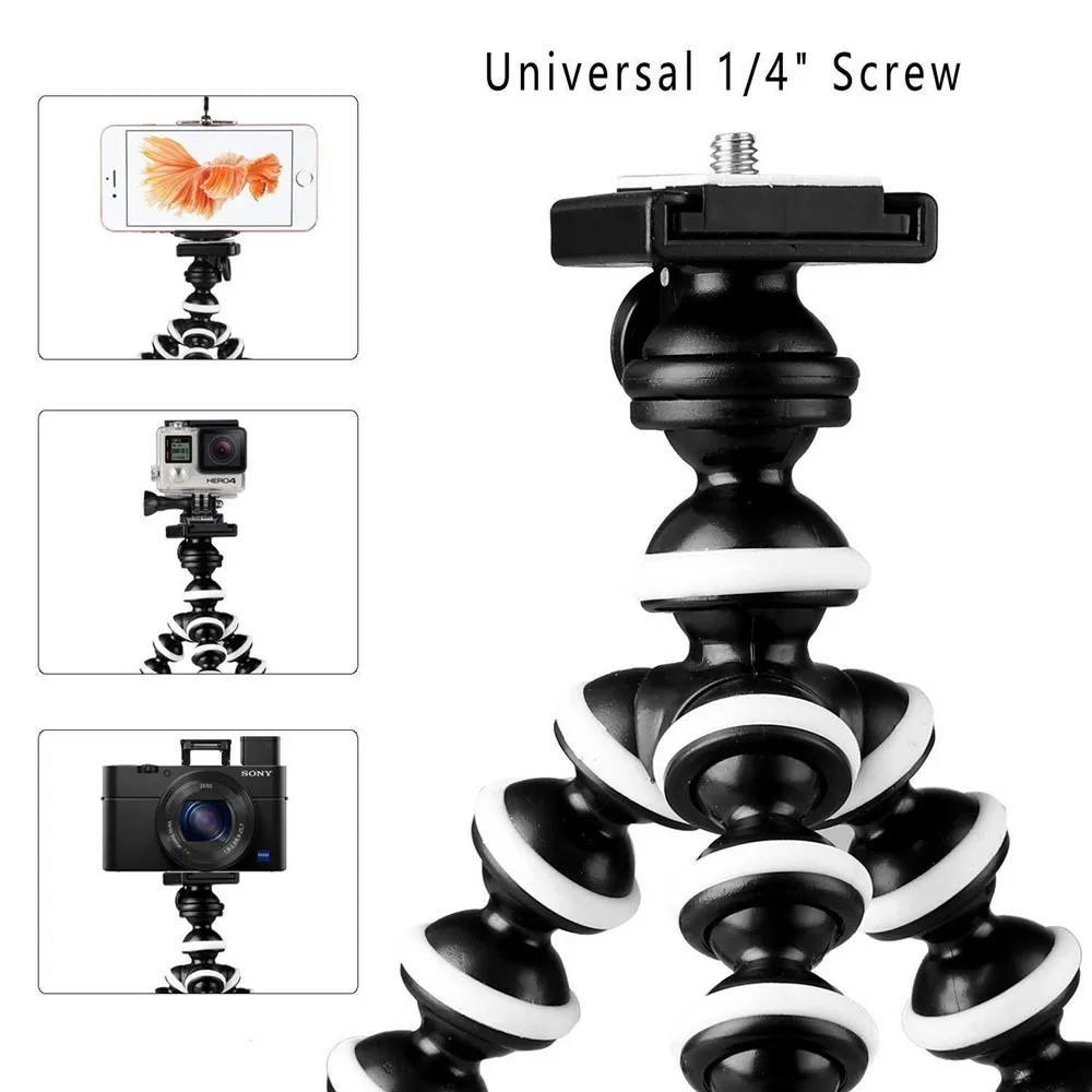 Гибкий штатив Octopus для смартфона Dslr и камеры Складной Настольный Штатив 4 размера