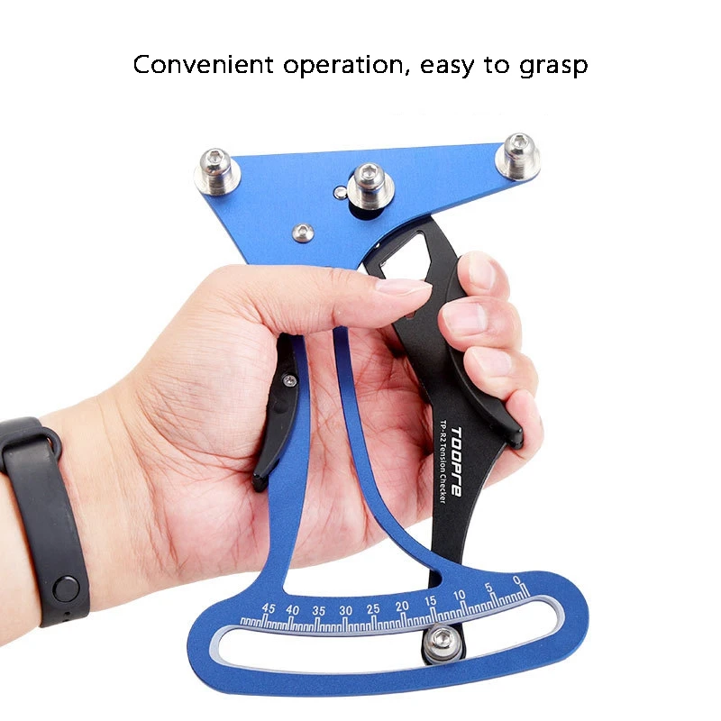 

TOOPRE Bicycle Spoke Tension Meter for MTB Road Bike Wheel Spokes Checker Adjustable Bike Repair Tool