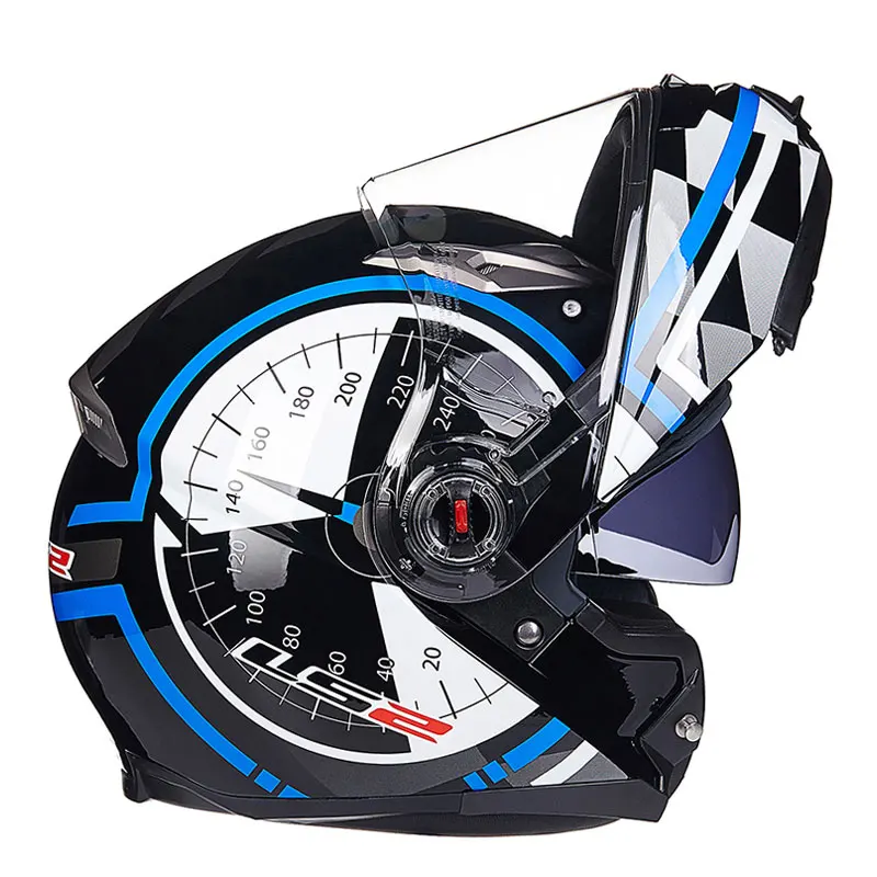 LS2 FF370 флип по бездорожью полный уход за кожей лица мотоциклетный мото Шлем Capacete