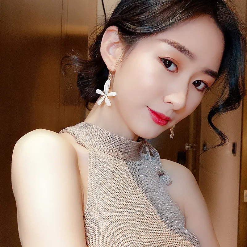 Лепестковые серьги для женщин модные Моана ювелирные изделия лучший подарок