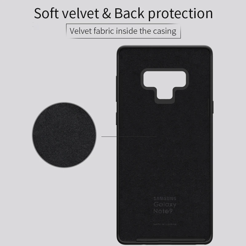 Samsung Note9 Case Silicone 100% Original Back Cover Business Luxury Sport Cut Anti-knock Dirt-resistant Waterproof N9600 | Мобильные