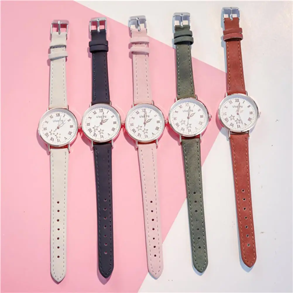 Женские Простые светящиеся кварцевые часы женские модные наручные из сплава со