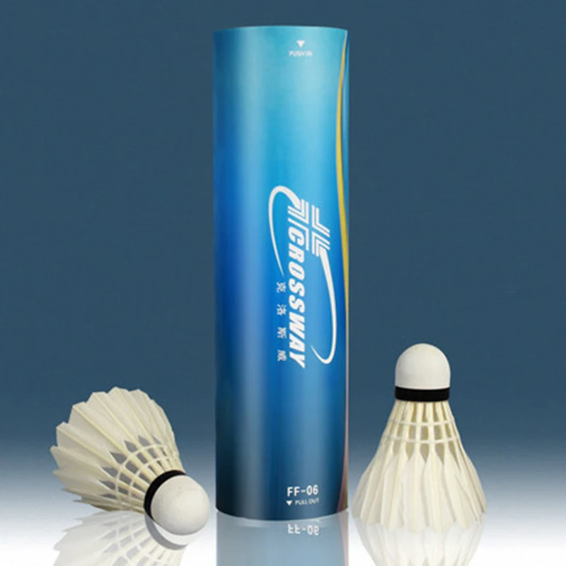 

Прочный 1 комплект Воланы многослойная пробка утиный бадминтон стабильность полета воланы для бадминтона для профессионального Lover обучен...