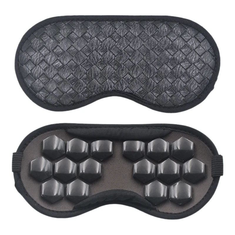 Массажер для глаз из черного турмалина натуральный керамический германиевый