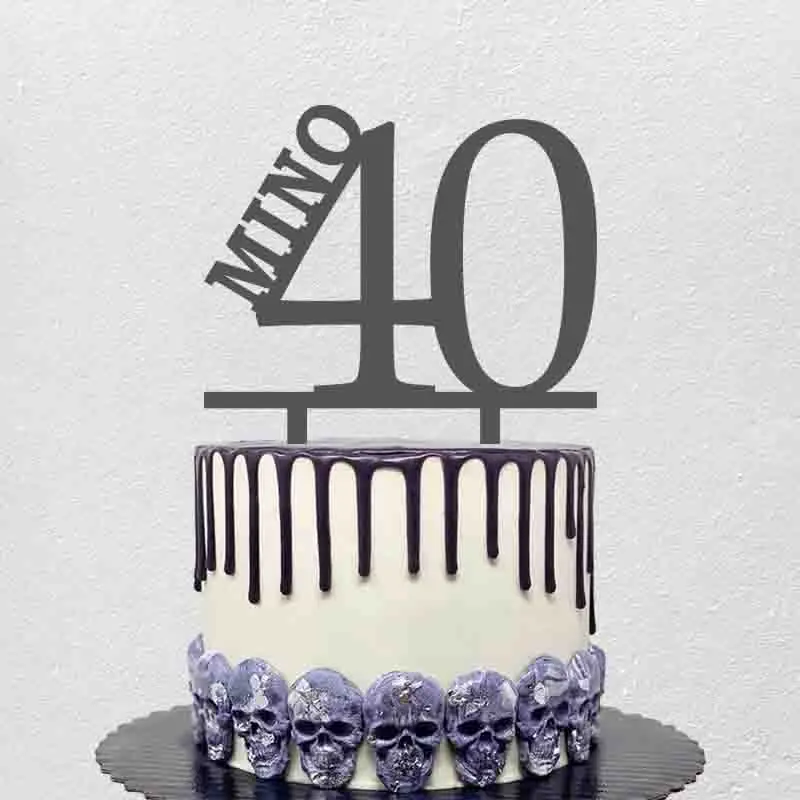 

Персонализированный мультяшный Топпер для торта в виде акулы, фигура для детей, украшение для торта на день рождения